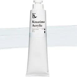Kreatima Acrylic akrylfarve 120 ml – Titanium White PW 6