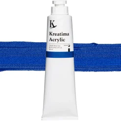 Kreatima Acrylic akrylfarve 120 ml – Cobalt Blue Hue PB 15:3 PW 6 PV 23