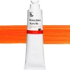 Kreatima Acrylic akrylfarve 120 ml – Fluorescent Orange