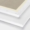 Kreatima Artists' hørlærred, malerlærred af hør 22×16 cm, dybde 2 cm, 460 g/m²