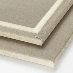 Kreatima Artists" Natural hørlærred, malerlærred af hør, 70×100 cm, dybde 2 cm, 460 g/m²