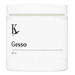 Kreatima Gesso, hvid grundingsmaling til akrylfarve, 250 ml