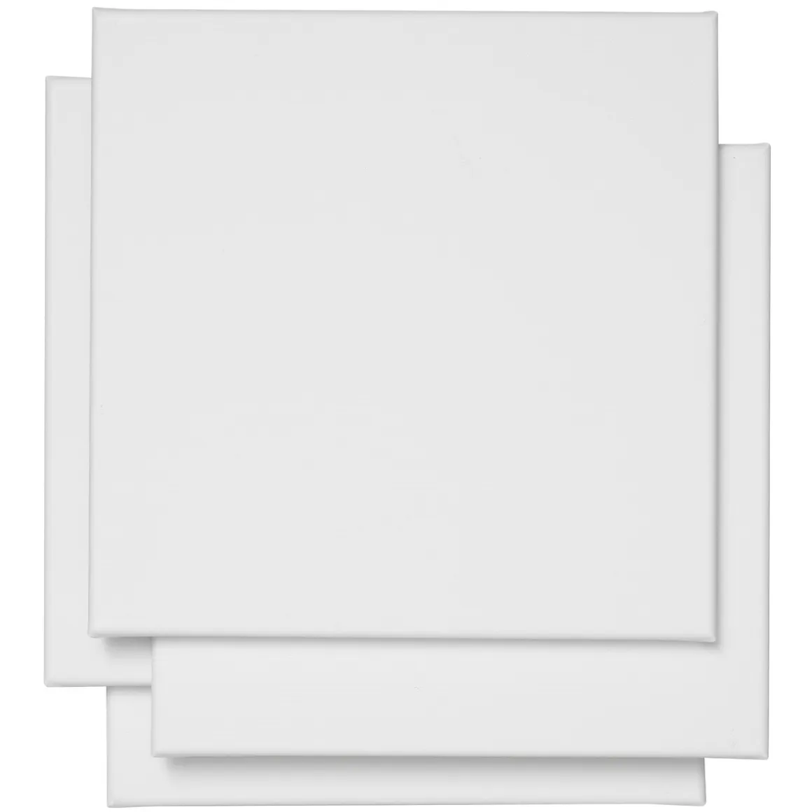 Kreatima lærreder – 30×30 cm 4-pak – hvide
