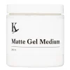 Kreatima Matte Gel Medium, mat, gelbaseret medium til akrylfarve, 250 ml