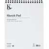Kreatima Studio Sketch spiralbundet skitseblok F3 (220x270 mm), 100 ark, 80 g/m²