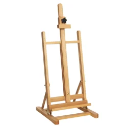 Kreatima Table Easel Pro, justerbart bordstaffeli af bøgetræ, 0–90°, 34×37