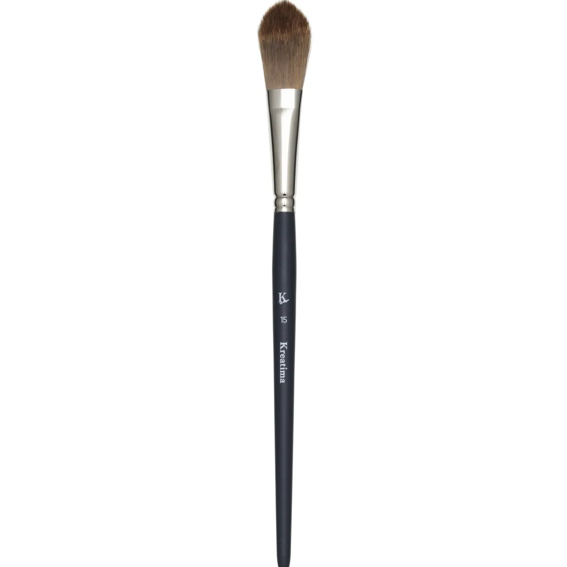 Kreatima Vegan akvarelpensel Deposo Wash Oval 1V-WO 15