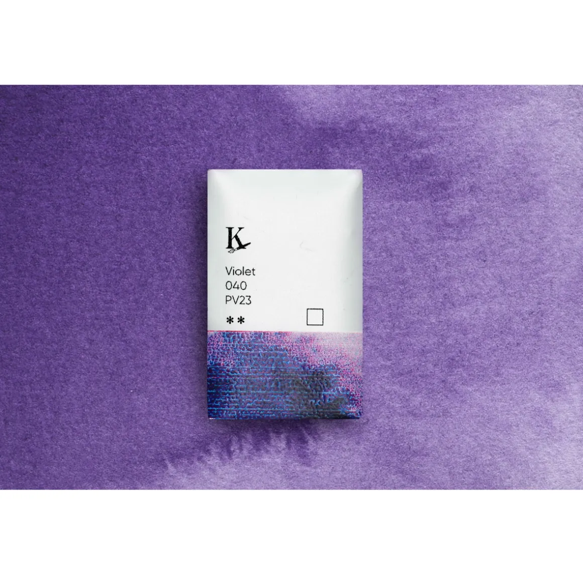 Kreatima Watercolour akvarelfarve 1/1 – Violet 040 PVV23