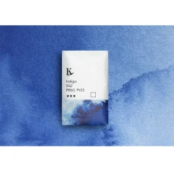 Kreatima Watercolour akvarelfarve 1/1 – Indigo 042 PB60, PV23