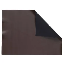 Kunstlæder af polyuretan 30×40 cm brun