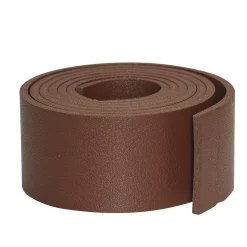 Kunstlæder af polyurethan 4×120 cm brun