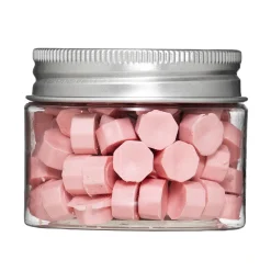 Lakstykker rosa 20 g – til at smelte til seglvoks/segllak