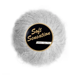 Lammy Garn Soft Sensation 25 g lysegrå 3