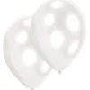 Latexballoner 10-pak Ø30 cm – hvid