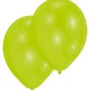 Latexballoner 10-pak Ø30 cm – limegrøn
