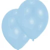 Latexballoner 10-pak Ø30 cm – lyseblå