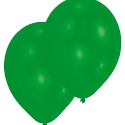 Latexballoner 10-pak Ø30 cm – mørkegrøn