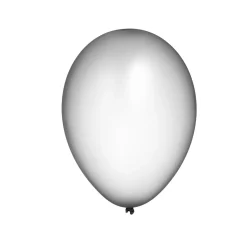 Latexballoner 25-pak Ø26 cm sølv