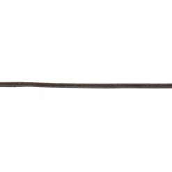 Lædersnøre brun 2 mm 2,5 m