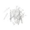 LED-dioder, 50 stk. mikro-LED-lamper til CR2032-batterier