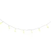 LED-lyskæde med 10 spøgelser til halloween, længde 155 cm