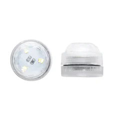LED-lys, 2 stk. små LED-lamper med en diameter på 3 cm