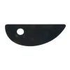 Lerværktøj drejeskinne Blade 24 Rigid, stift værktøj af metal til at trimme keramikler. 11,5×4,5 cm