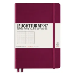 Leuchtturm1917 Notebook A5 Dotted Port Red – Hardcover