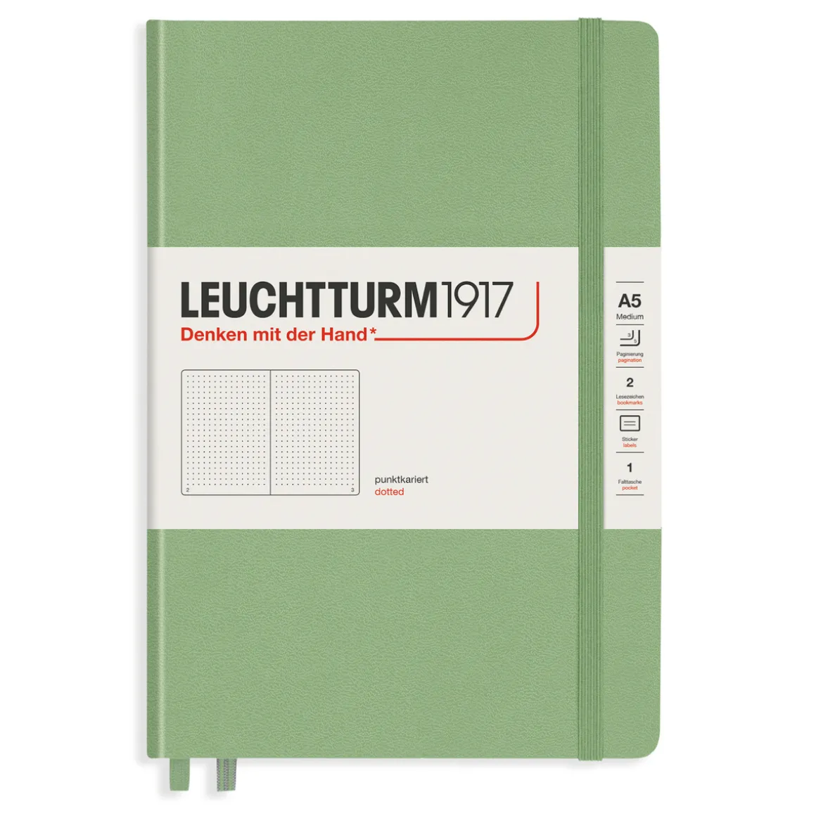 Leuchtturm1917 Notebook A5 Dotted Navy – Hardcover