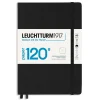 Leuchtturm1917 Notebook A5 Dotted 120g Black – Hardcover
