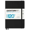 Leuchtturm1917 Notebook A5 Plain 120g Black – Hardcover
