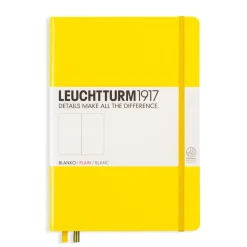 Leuchtturm1917 Notebook A5 Plain Lemon – Hardcover