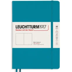 Leuchtturm1917 Notebook A5 Plain Ocean – Hardcover