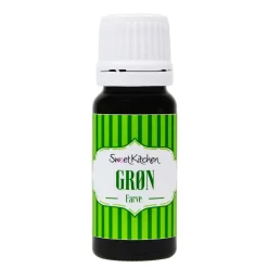 Levnedsmiddelfarve, bolsjefarve 10 ml grøn