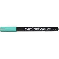 Limitless Marker XS Dark green – Ultrafin spids Ø 0,4 mm