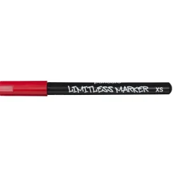 Limitless Marker XS Red – Ultrafin spids Ø 0,4 mm