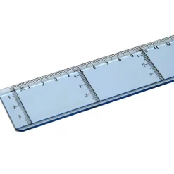 Lineal tværgraduering 50 cm