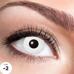 Linser White Zombie – effektlinser med styrke -2 – pris pr. linse