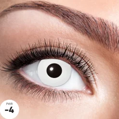 Linser White Zombie – effektlinser med styrke -4 – pris pr. linse