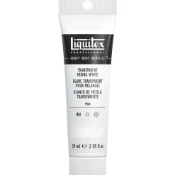 Liquitex Heavy Body akrylmaling 59 ml – 430 Transparent mixing white
