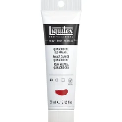 Liquitex Heavy Body akrylmaling 59 ml – 109 Quinacridone red orange