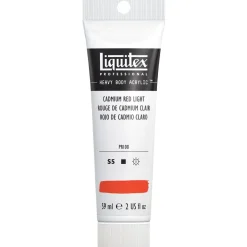 Liquitex Heavy Body akrylmaling 59 ml – 152 Cadmium red light