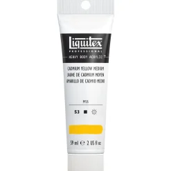 Liquitex Heavy Body akrylmaling 59 ml – 161 Cadmium yellow medium