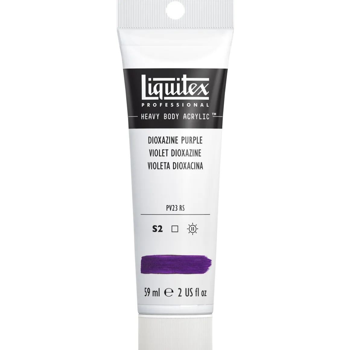 Liquitex Heavy Body akrylmaling 59 ml – 186 Dioxazine Purple