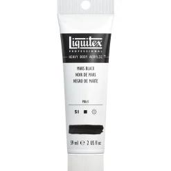 Liquitex Heavy Body akrylmaling 59 ml – 276 Mars black