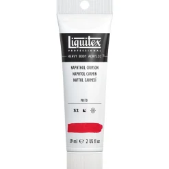 Liquitex Heavy Body akrylmaling 59 ml – 292 Naphtol crimson