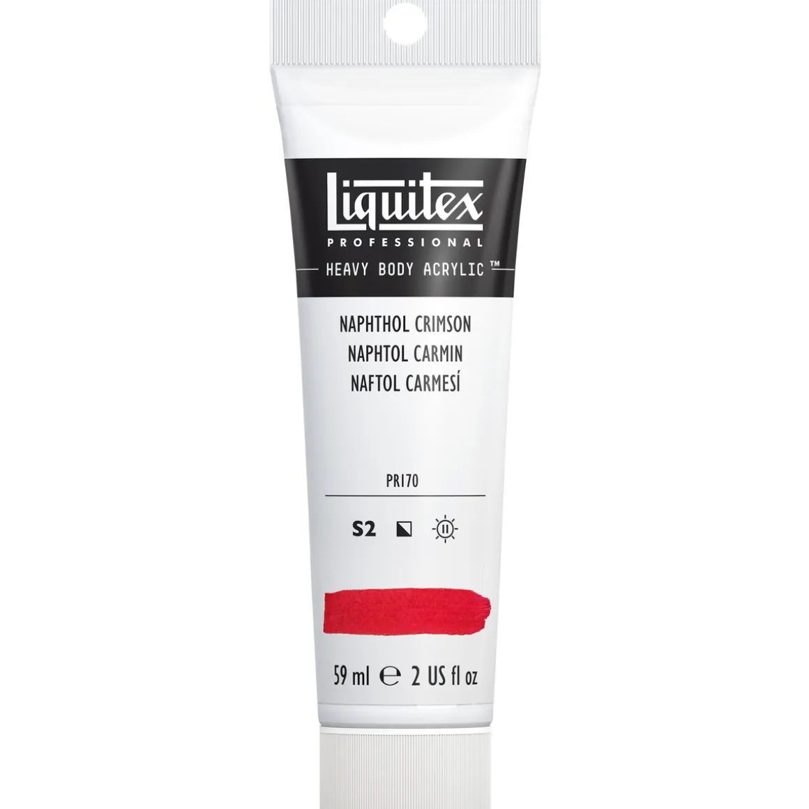 Liquitex Heavy Body akrylmaling 59 ml – 292 Naphtol crimson
