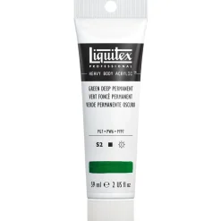 Liquitex Heavy Body akrylmaling 59 ml – 350 Green deep permanent.