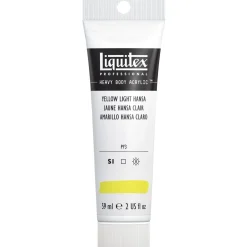 Liquitex Heavy Body akrylmaling 59 ml – 411 Yellow light hansa