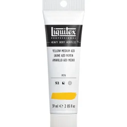 Liquitex Heavy Body akrylmaling 59 ml – 412 Yellow medium azo